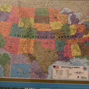 UNITED STATES OF AMERICA PUZZLE MAP - Sealed in original wrapping